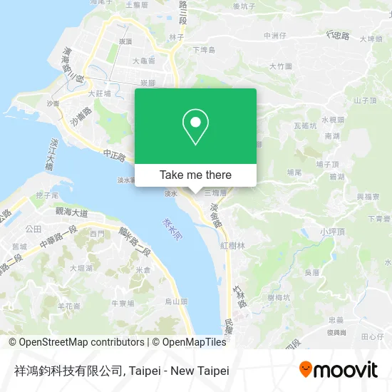 祥鴻鈞科技有限公司 map