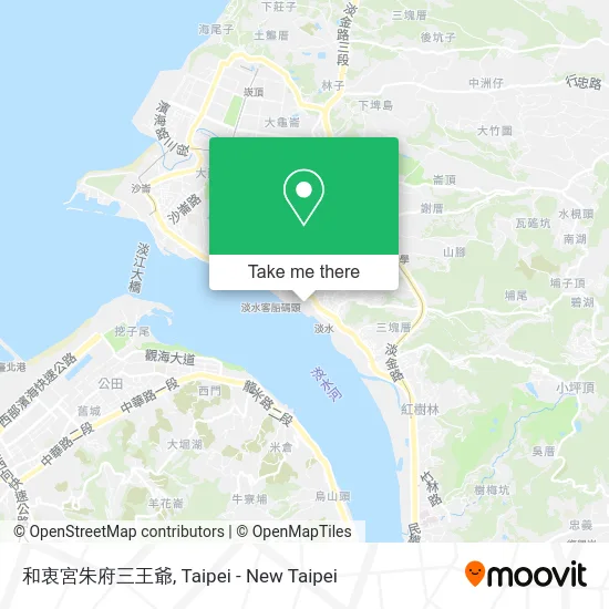 和衷宮朱府三王爺 map