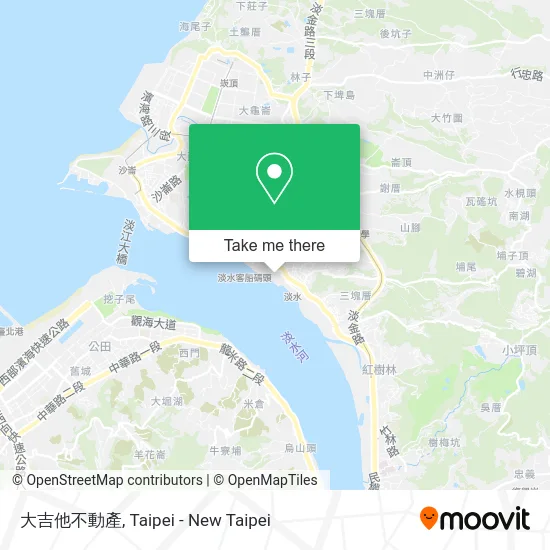 大吉他不動產 map
