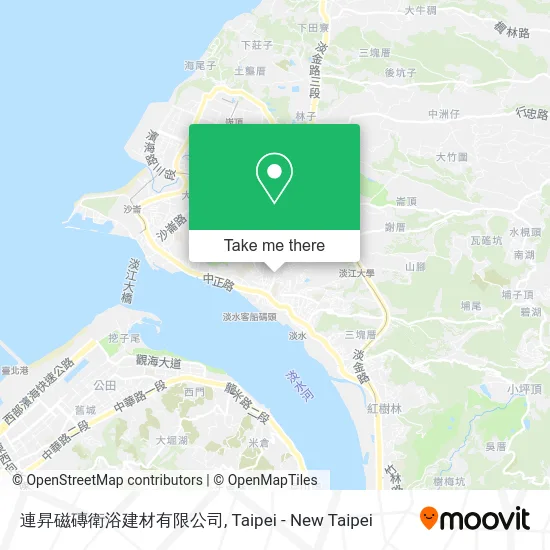 連昇磁磚衛浴建材有限公司地圖