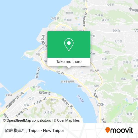 欣峰機車行 map