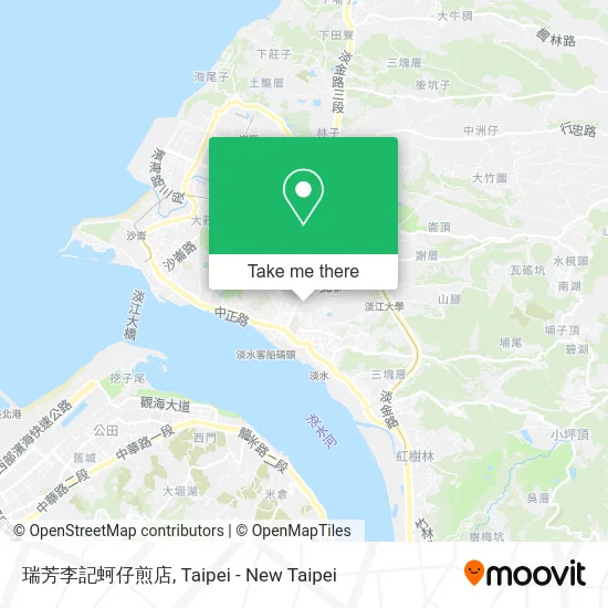 瑞芳李記蚵仔煎店 map