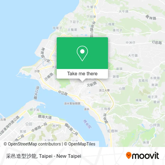 采邑造型沙龍 map