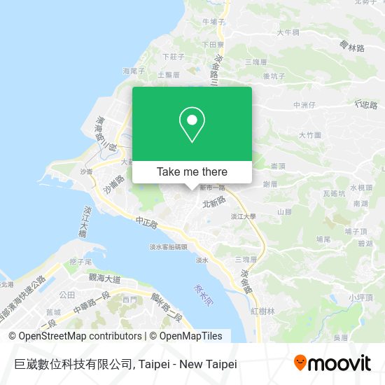 巨崴數位科技有限公司地圖