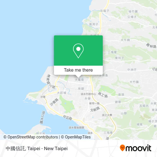 中國信託 map