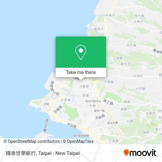 國泰世華銀行 map