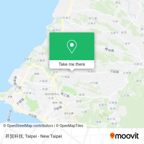 昇貿科技地圖