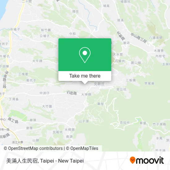 美滿人生民宿 map