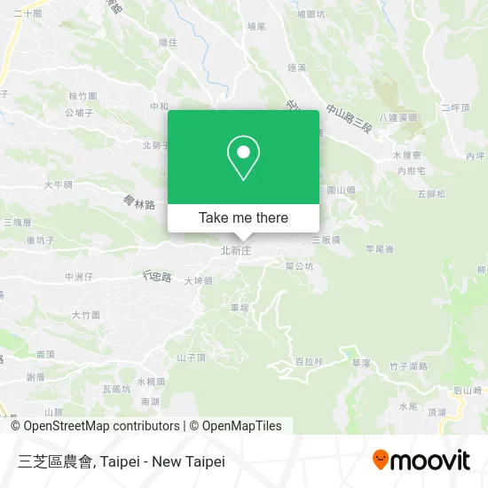 三芝區農會 map
