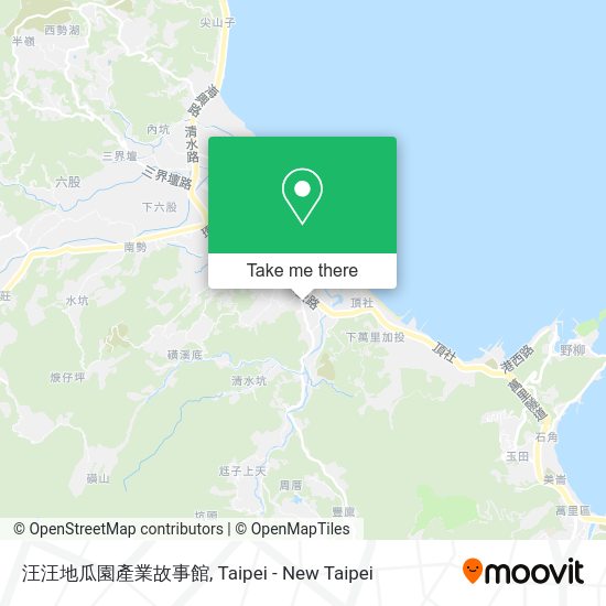 汪汪地瓜園產業故事館地圖