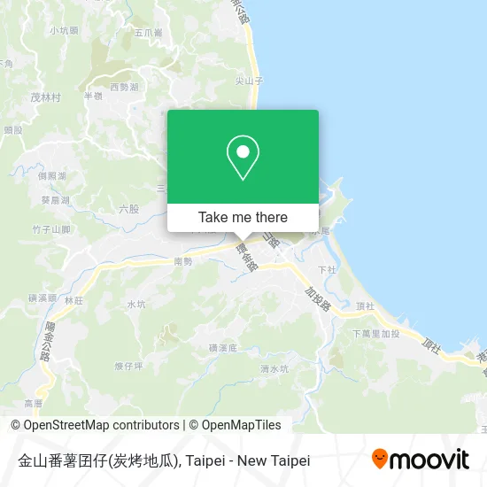 金山番薯囝仔(炭烤地瓜) map