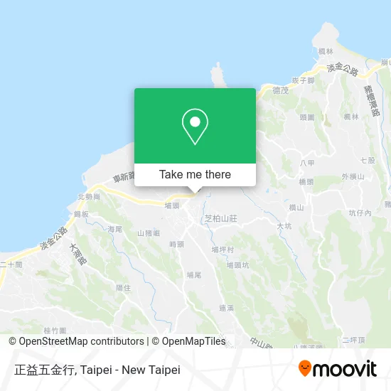 正益五金行 map