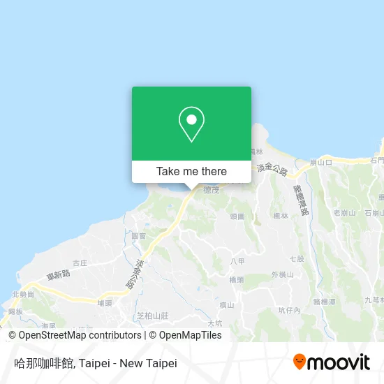 哈那咖啡館 map