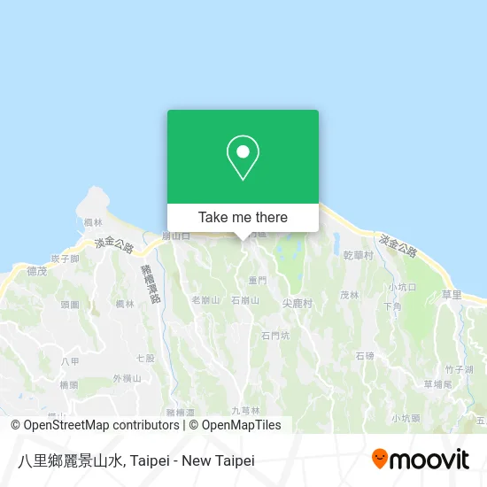 八里鄉麗景山水地圖