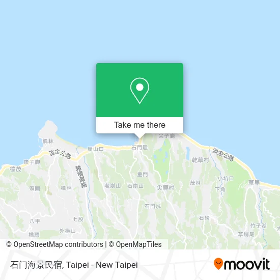 石门海景民宿 map
