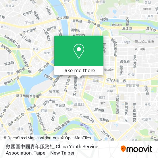 救國團中國青年服務社 China Youth Service Association map