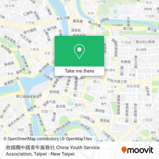 救國團中國青年服務社 China Youth Service Association map
