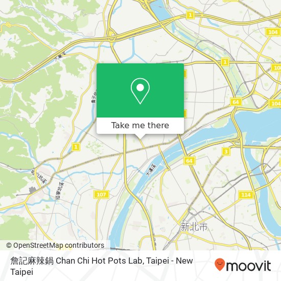 詹記麻辣鍋 Chan Chi Hot Pots Lab地圖