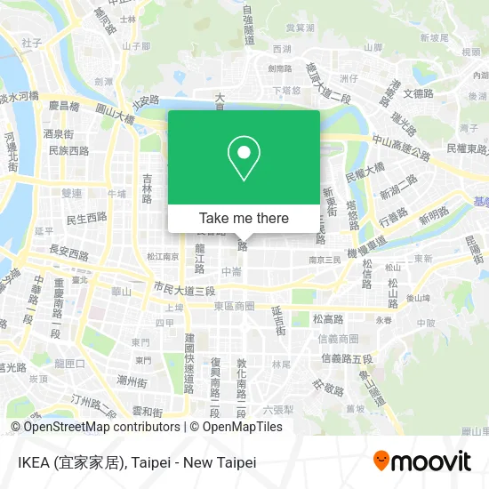 IKEA (宜家家居) map