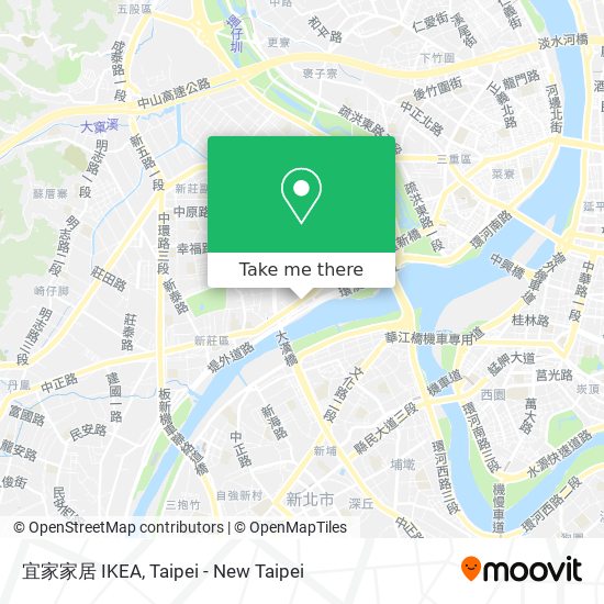 宜家家居 IKEA map