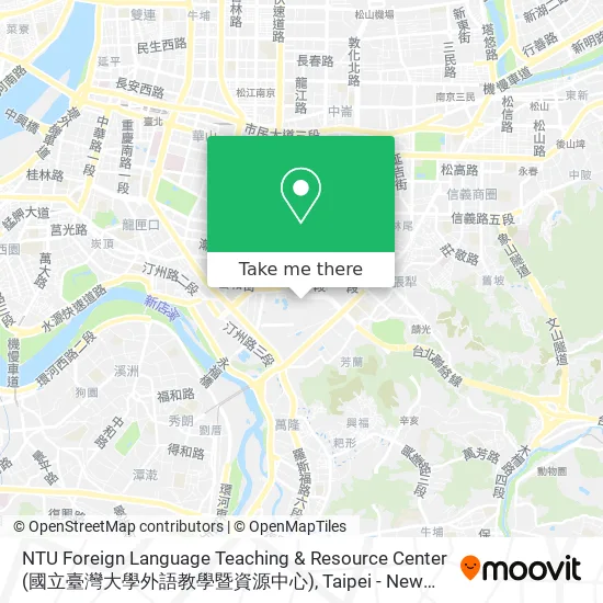 NTU Foreign Language Teaching & Resource Center (國立臺灣大學外語教學暨資源中心) map