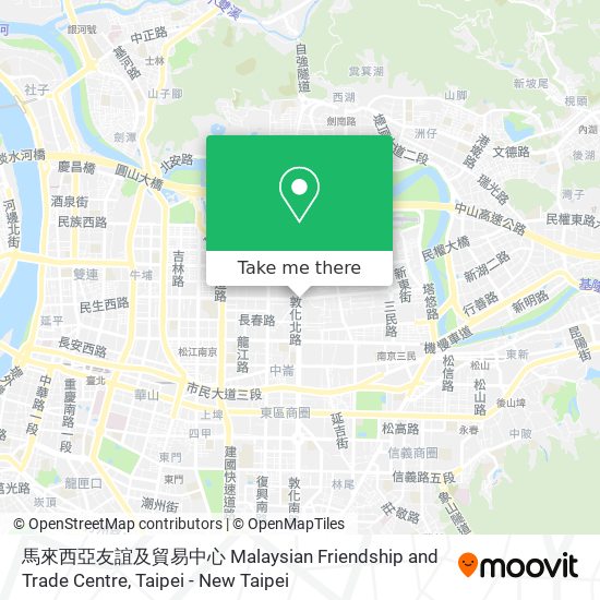 馬來西亞友誼及貿易中心 Malaysian Friendship and Trade Centre地圖