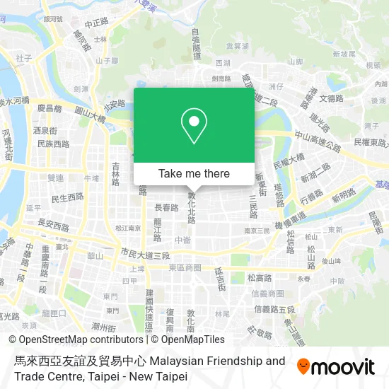 馬來西亞友誼及貿易中心 Malaysian Friendship and Trade Centre地圖