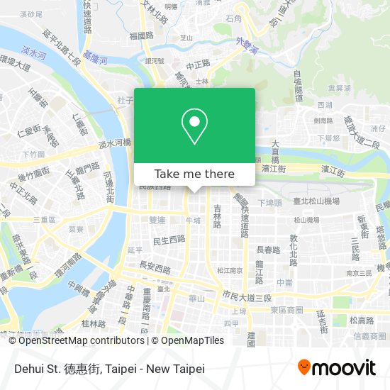 Dehui St. 德惠街 map