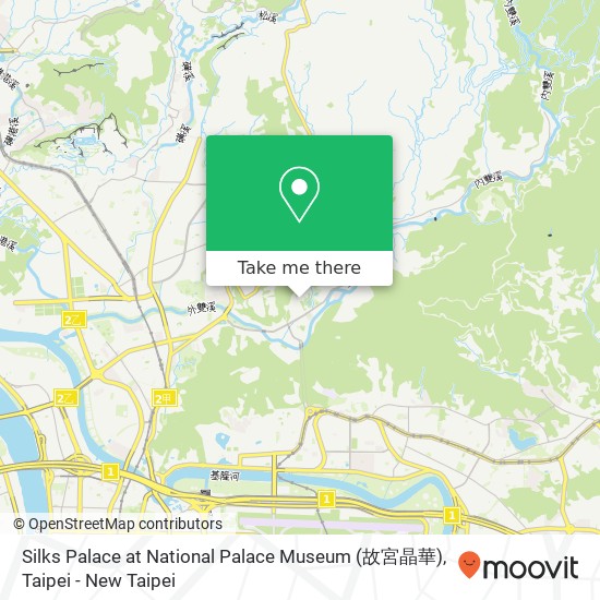Silks Palace at National Palace Museum (故宮晶華) map