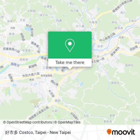 好市多 Costco map