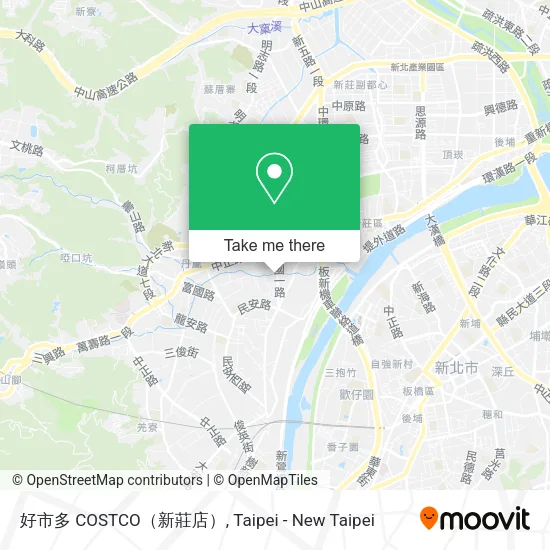 好市多 COSTCO（新莊店） map