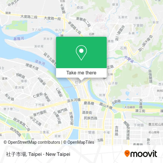 社子市場 map