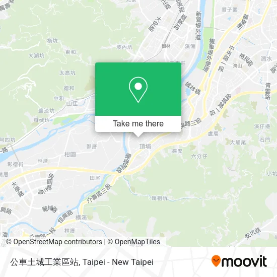 公車土城工業區站地圖