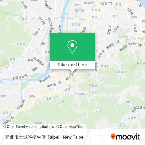 新北市土城區衛生所 map