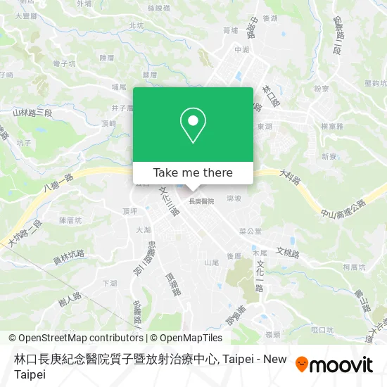 林口長庚紀念醫院質子暨放射治療中心 map