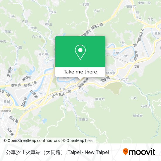 公車汐止火車站（大同路） map