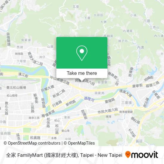 全家 FamilyMart (國家財經大樓)地圖