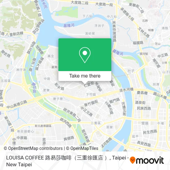 LOUISA COFFEE 路易莎咖啡（三重徐匯店 ）地圖