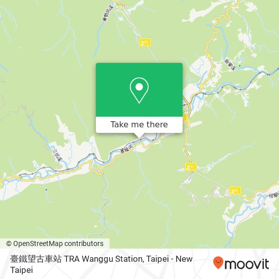 臺鐵望古車站 TRA Wanggu Station map