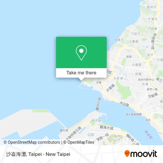 沙崙海灘 map