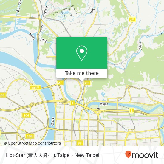 Hot-Star (豪大大雞排) map