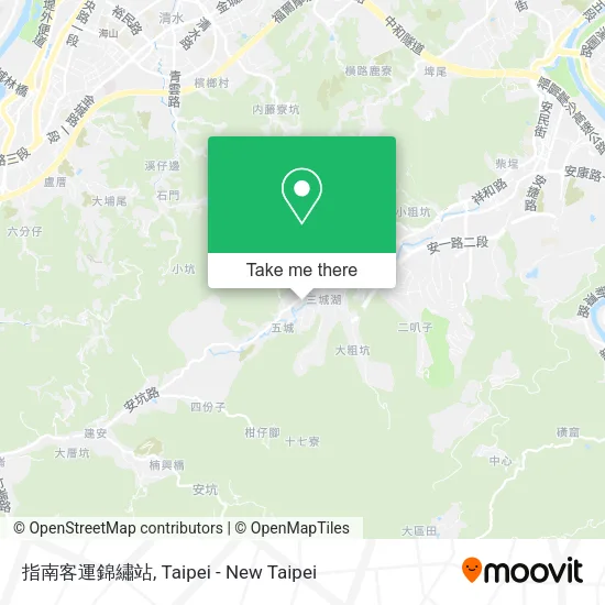 指南客運錦繡站地圖
