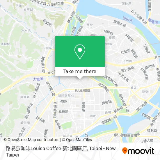 路易莎咖啡Louisa Coffee 新北園區店 map