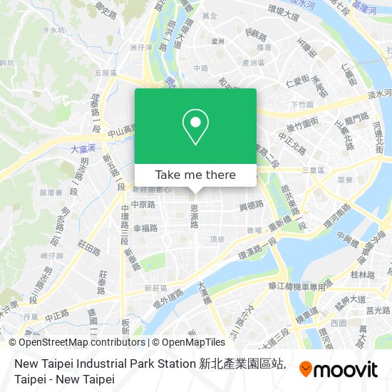 New Taipei Industrial Park Station 新北產業園區站 map