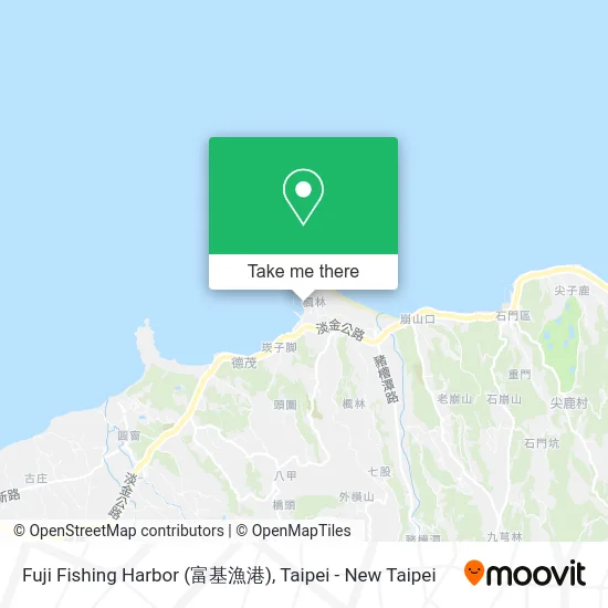 Fuji Fishing Harbor (富基漁港) map