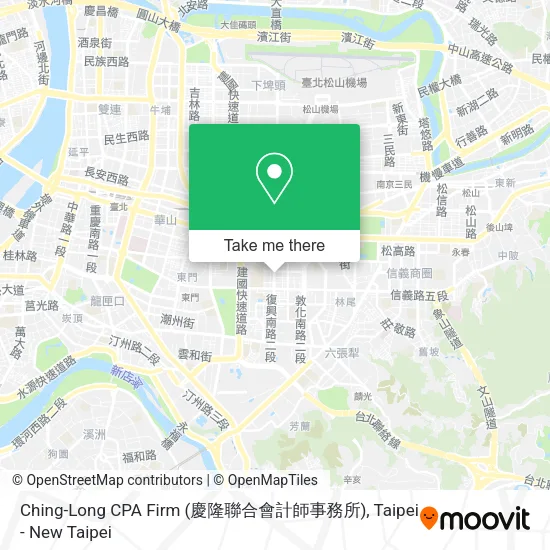 Ching-Long CPA Firm (慶隆聯合會計師事務所)地圖