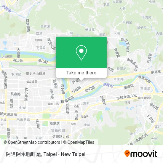 阿達阿永咖啡廳地圖