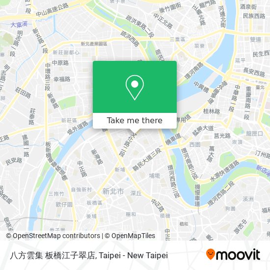 八方雲集 板橋江子翠店 map