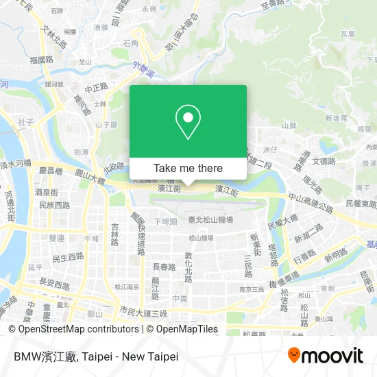 BMW濱江廠地圖