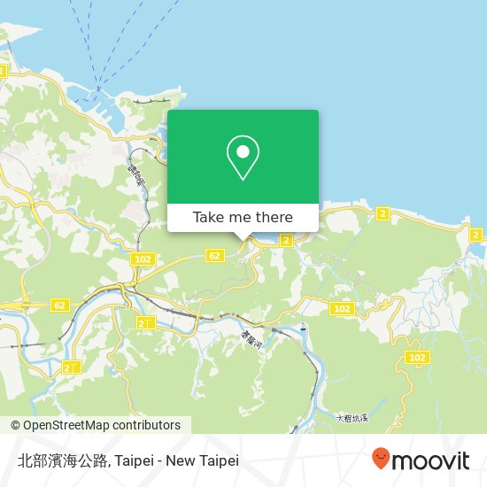 北部濱海公路 map